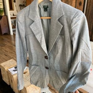 J. Crew gray blazer
